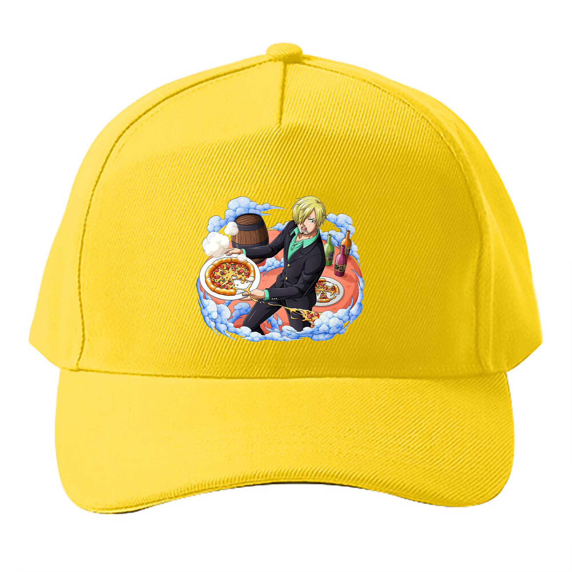 （画像用） ワンピース サンジ ONE PIECE Sanji ベースボールキャップ 綿100％ 男女兼用 帽子 スポーツ